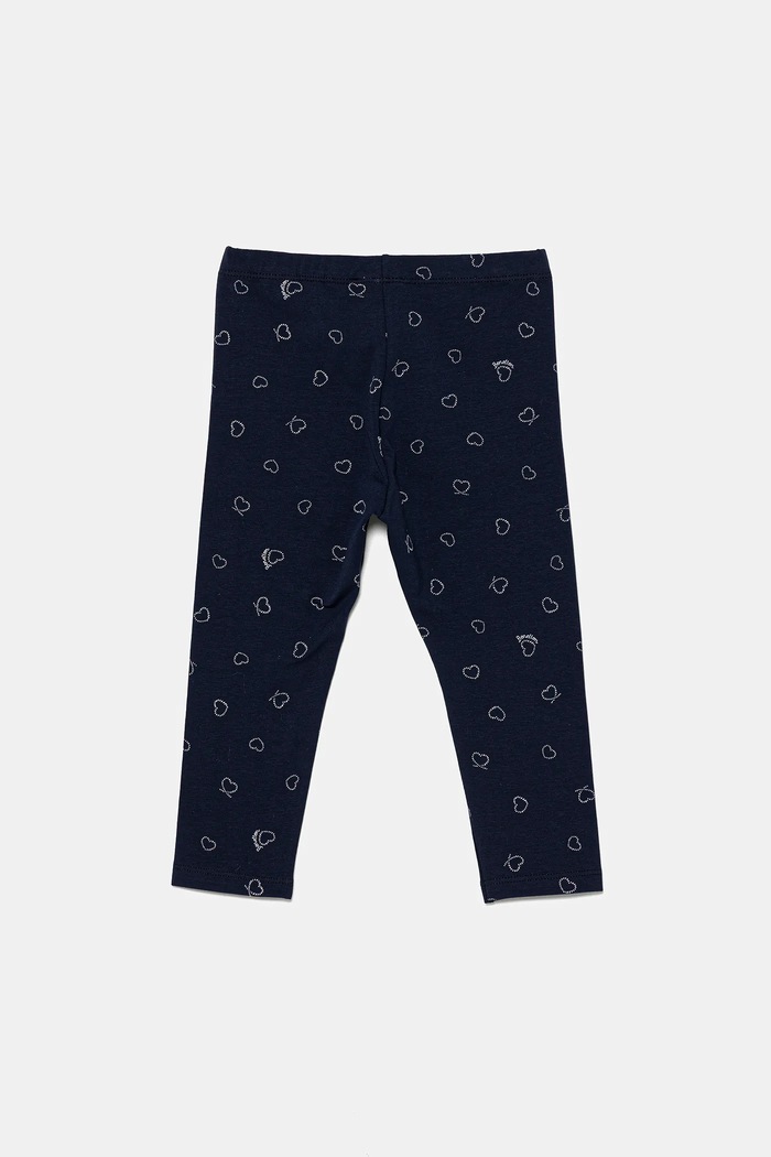 United Colors of Benetton Legginsy dziecięce 3SDSGF04U.P.Seasonal granatowy SS25