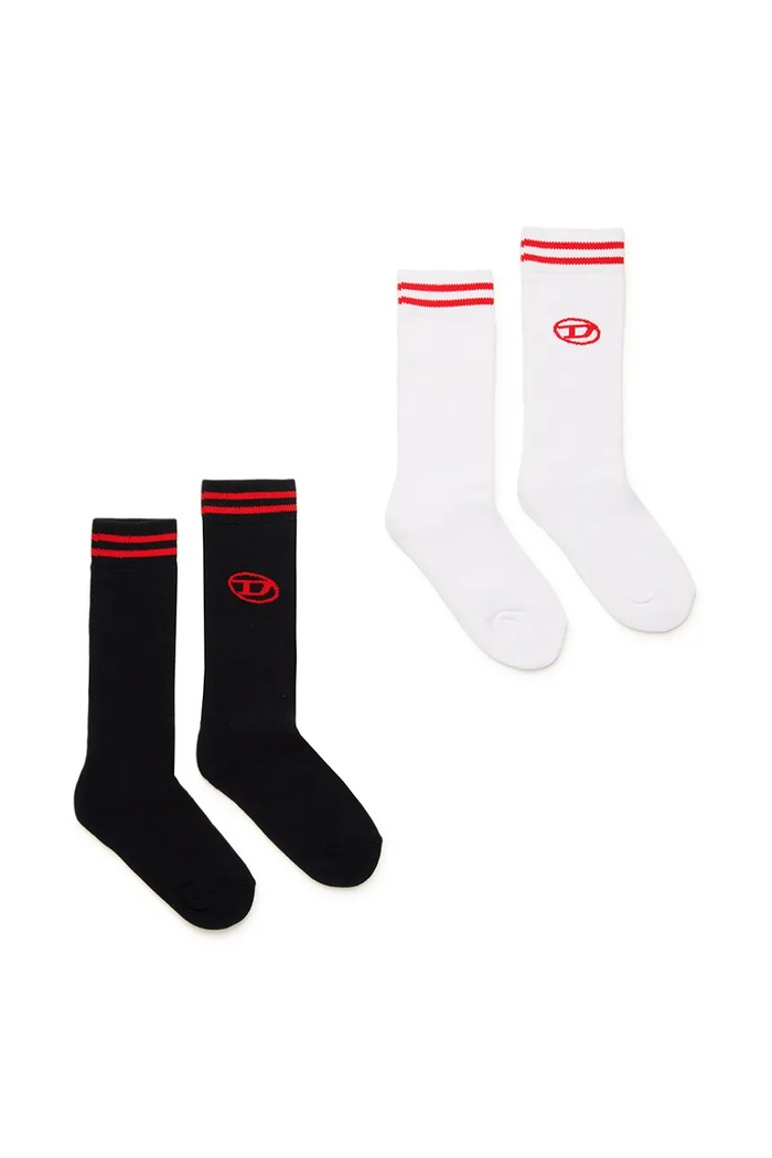 Dětské ponožky Diesel ZANICBIPACK SOCKS 2-pack dlouhé ponožky černá J02075