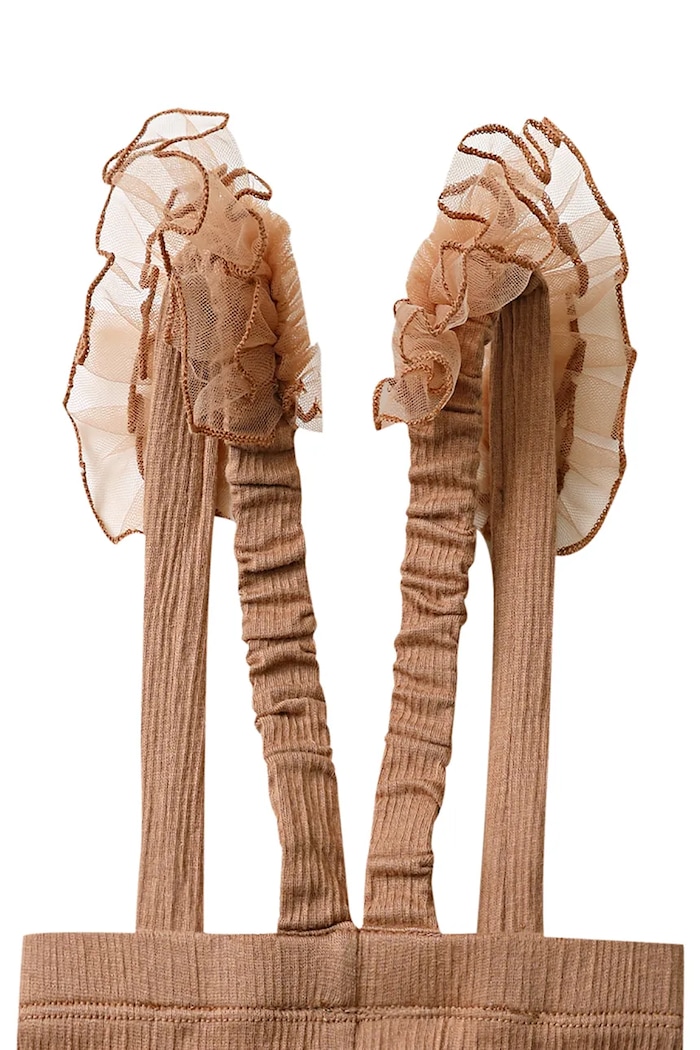 Kojenecké legíny Donsje Nanise Leggings hnědá 3037400