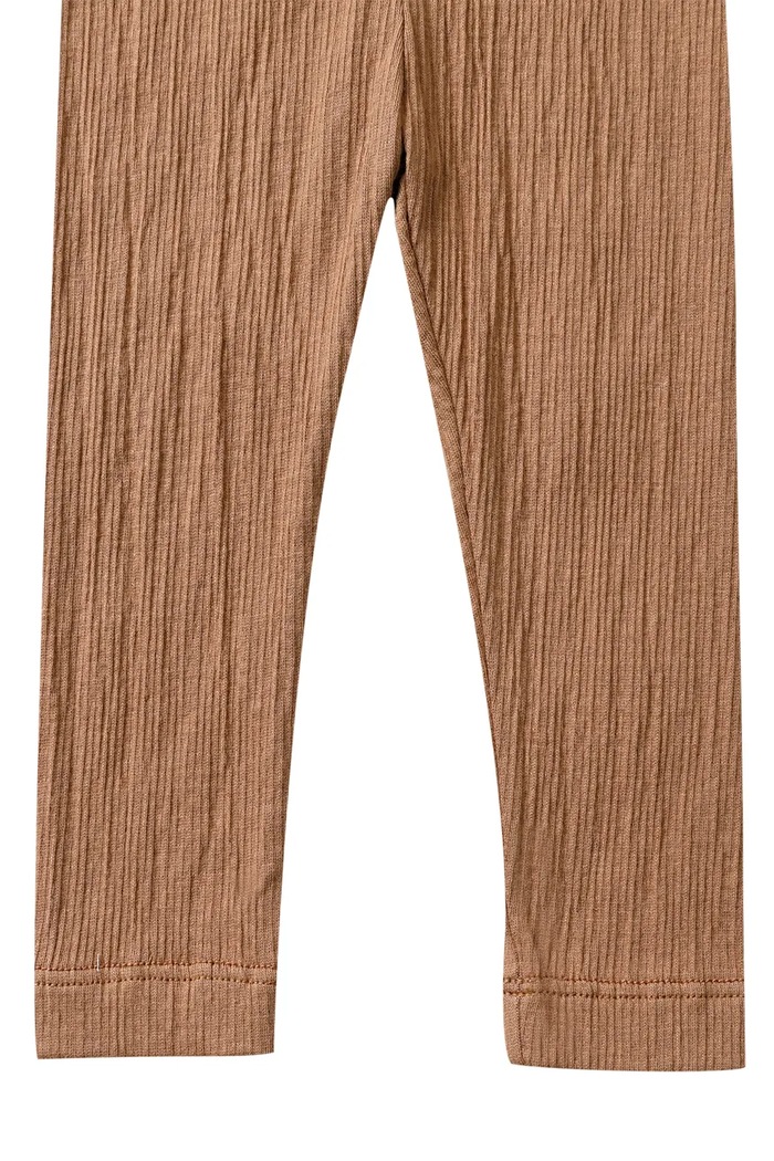 Kojenecké legíny Donsje Nanise Leggings 3037400 hnědá