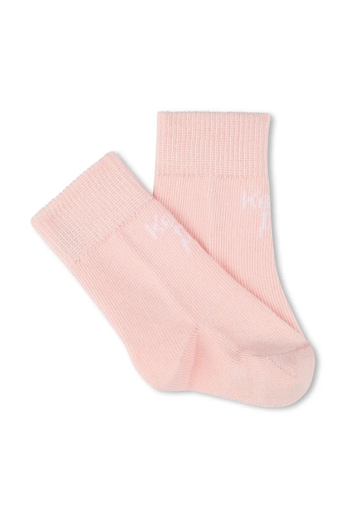 Dječje čarape Kenzo Kids 2-pack K60874 roza SS25