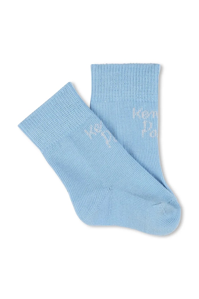 Chłopiec Kenzo Kids skarpetki dziecięce 2-pack K60874 niebieski