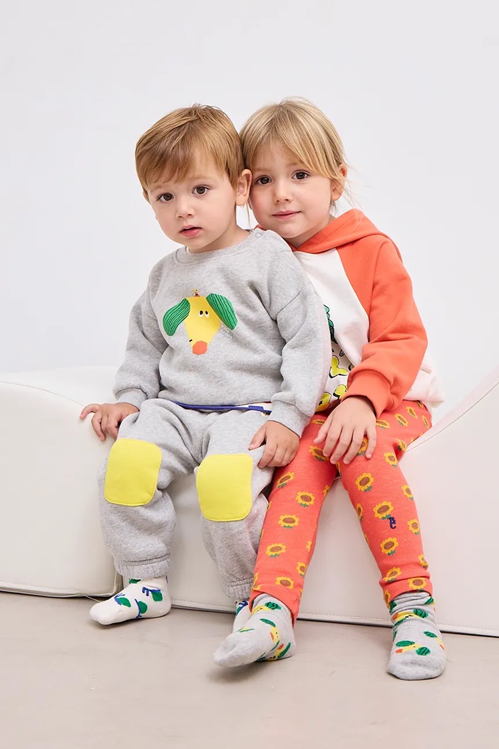 Bobo Choses skarpetki dziecięce Funny Snail beżowy 125AH018