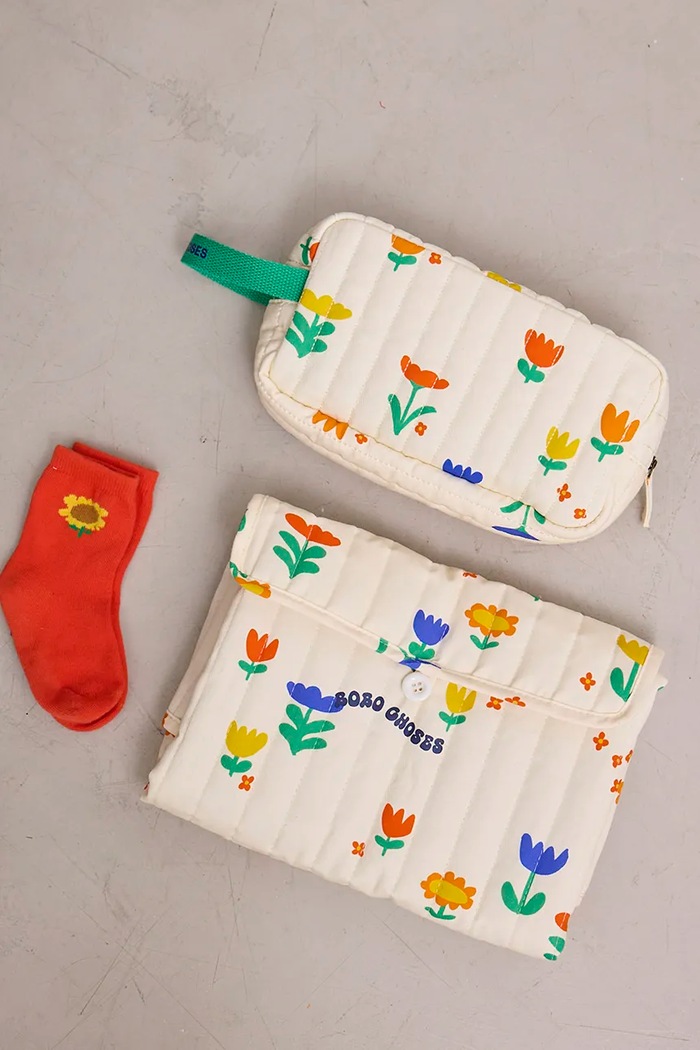 Dětské ponožky Bobo Choses Sunflower 2-pack 125AH020 oranžová