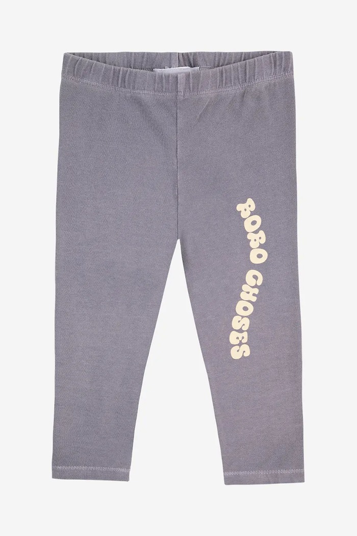 Bobo Choses legginsy niemowlęce Wavy 125AB054 niebieski SS25