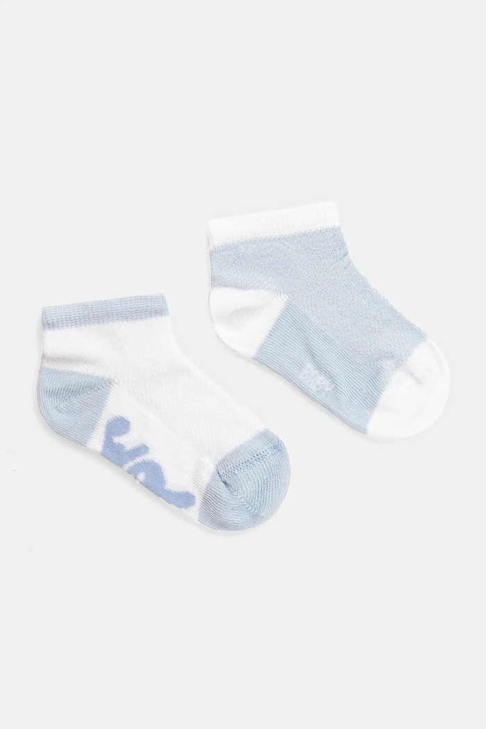 United Colors of Benetton skarpetki dziecięce 2-pack skarpetki długie niebieski 6AO5F211F.W.Seasonal