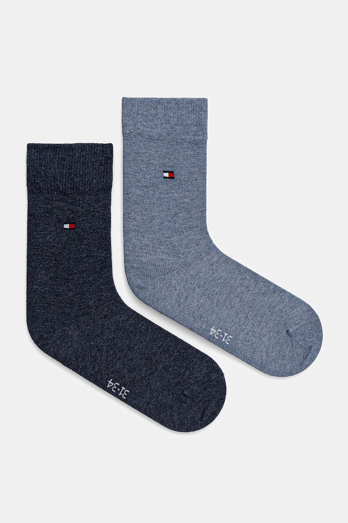 Tommy Hilfiger skarpetki dziecięce 6-pack 701220490.PPYA czarny SS25