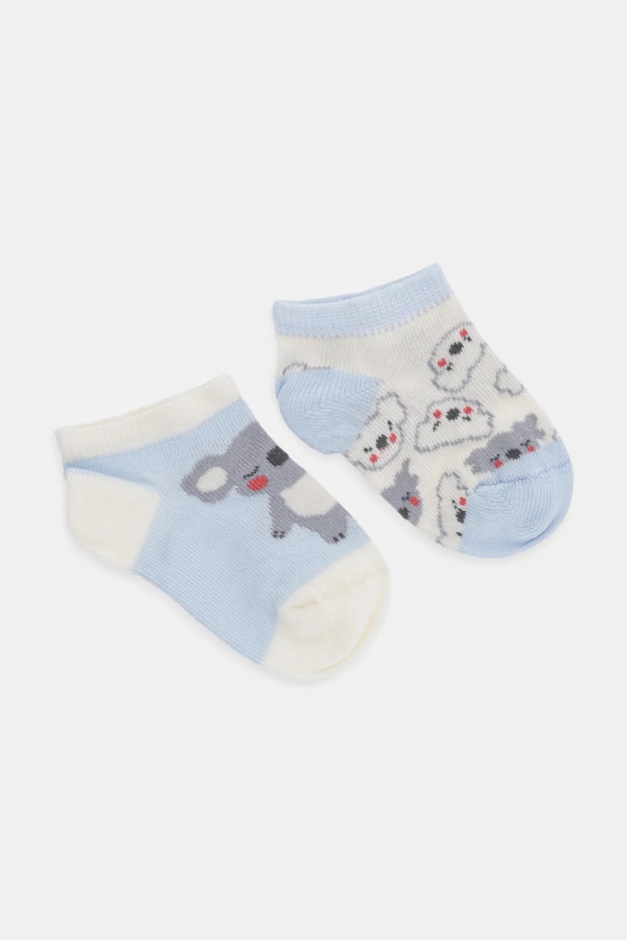 United Colors of Benetton skarpetki 2-pack Planet friendly niebieski 6AO50703X.W.Seasonal