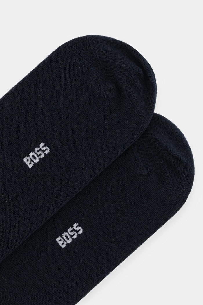 BOSS skarpetki 2-pack 50503506 granatowy SS25