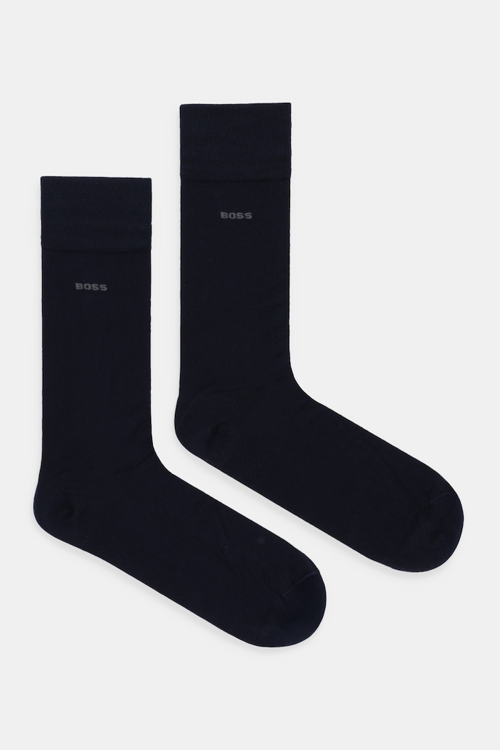 Κάλτσες BOSS 2-pack San Jared-C σκούρο μπλε 50534901