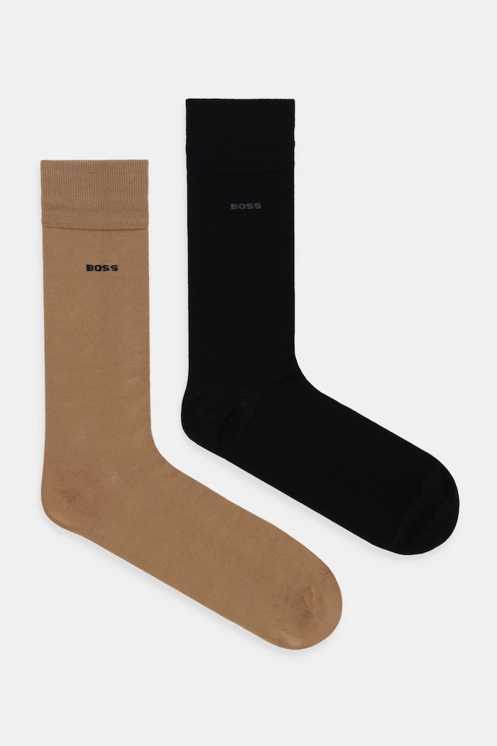 Κάλτσες BOSS 2-pack San Jared-C μπεζ 50534901