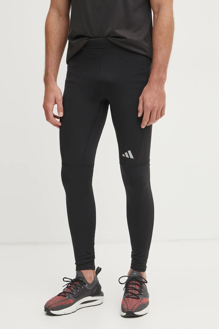 Legíny adidas Performance Run It pletenina černá JY4615