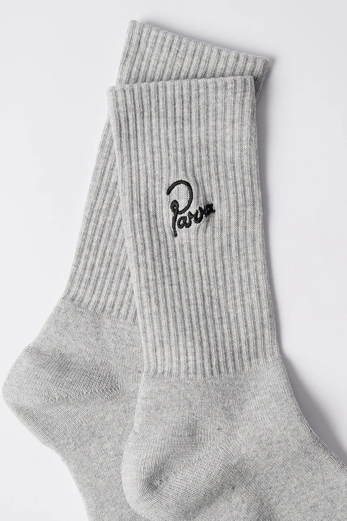 Ponožky by Parra Signature crew 53365 šedá SS25