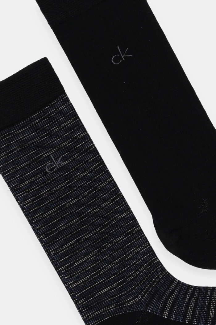 Calvin Klein sosete 2-pack 701231365 negru SS25