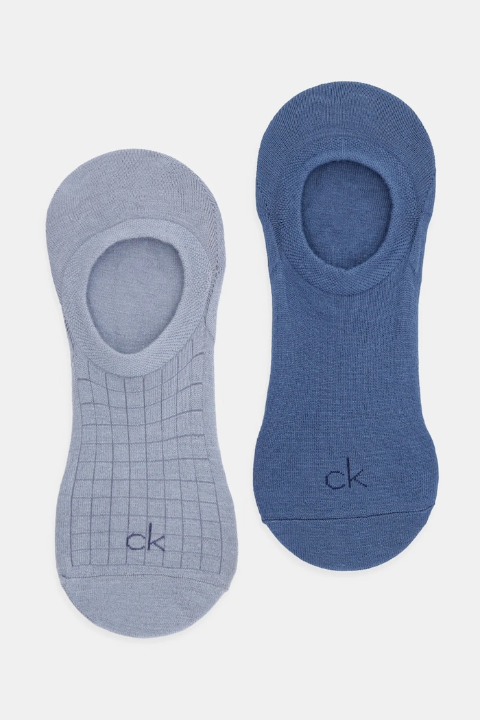 Чорапи Calvin Klein (2 чифта) терлици син 701231366