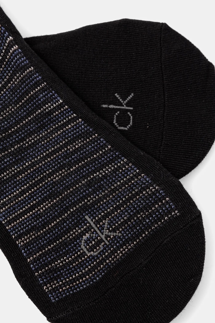 Ponožky Calvin Klein 2-pak 701231367 čierna SS25
