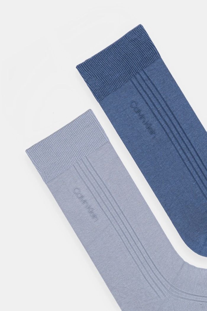 Calvin Klein Skarpetki 2-pack 701232089 niebieski SS25