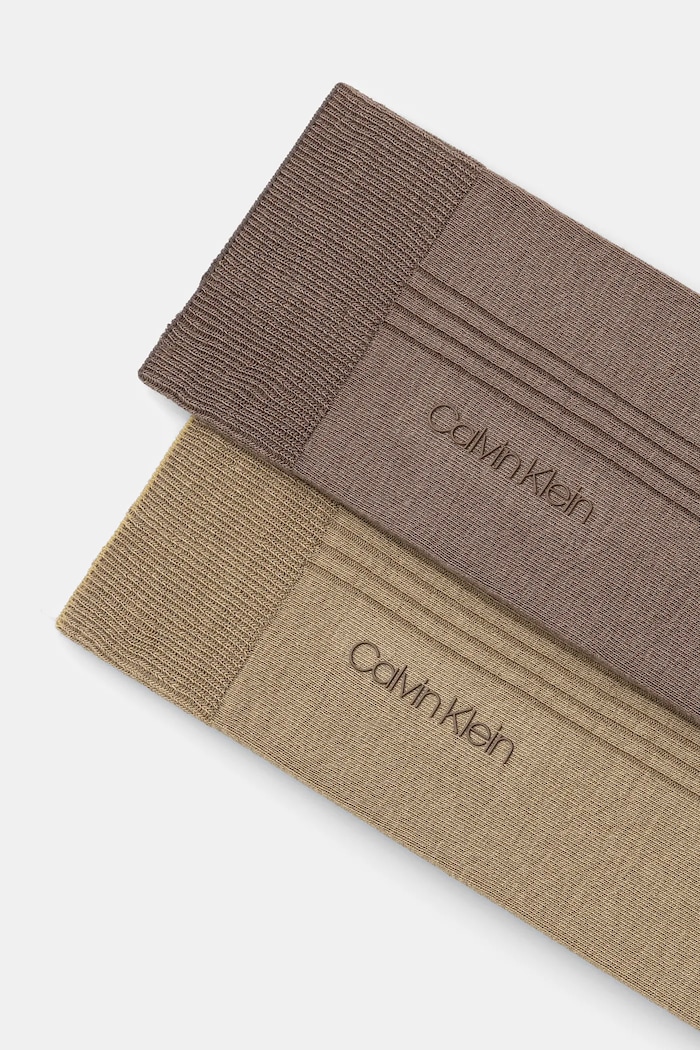 Calvin Klein skarpetki 2-pack 701232089 zielony SS25