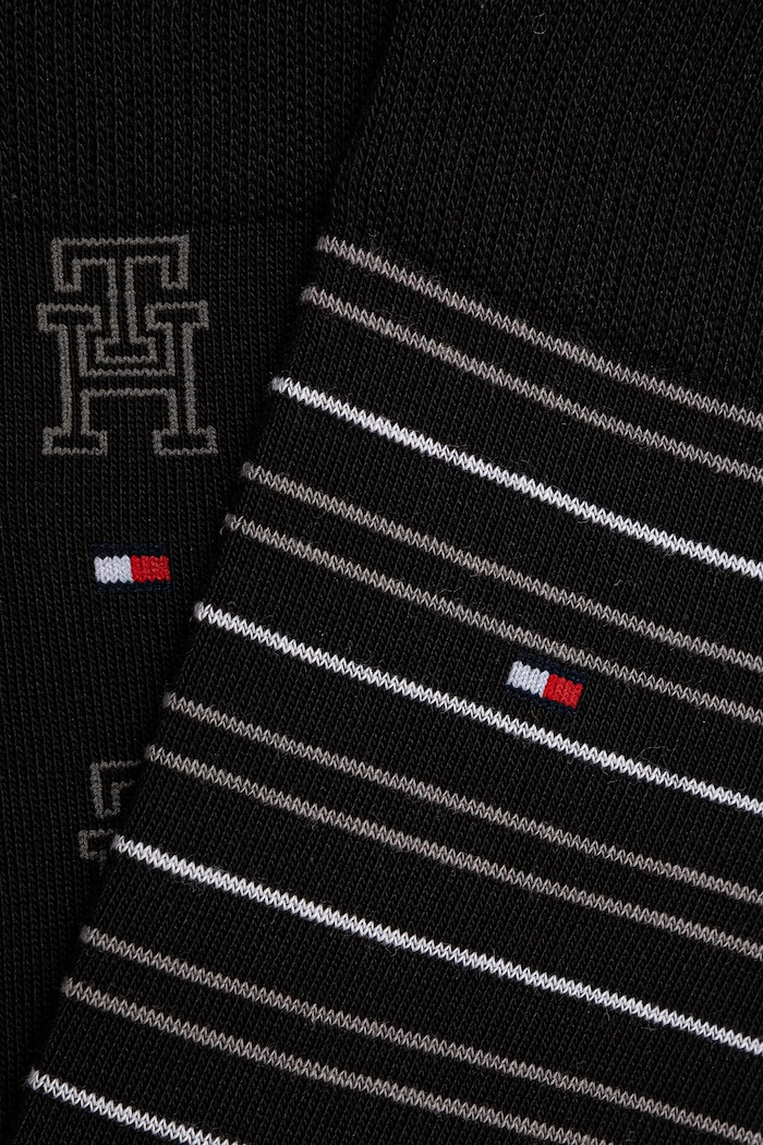 Κάλτσες Tommy Hilfiger 4-pack 701232605 μαύρο SS25