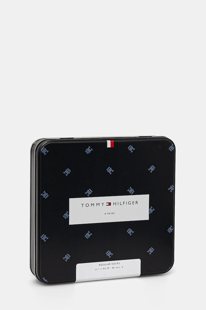 Κάλτσες Tommy Hilfiger 4-pack μαύρο 701232605