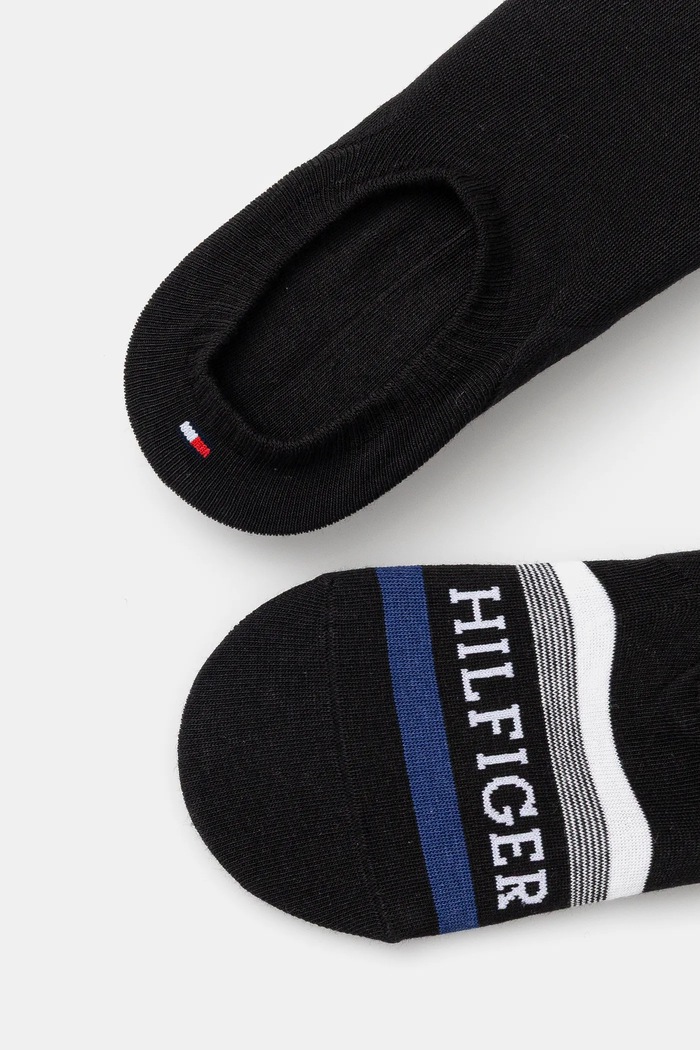 Ponožky Tommy Hilfiger 2-pak 701232938 čierna SS25