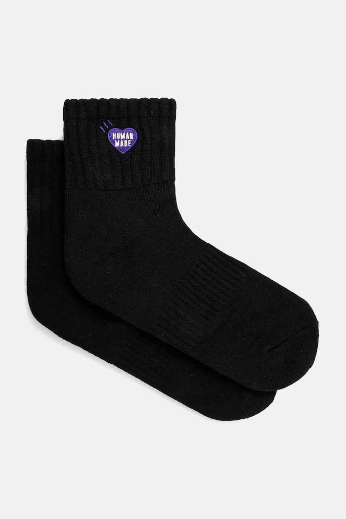 Human Made skarpetki Pile Short Socks skarpetki długie czarny HM29GD061