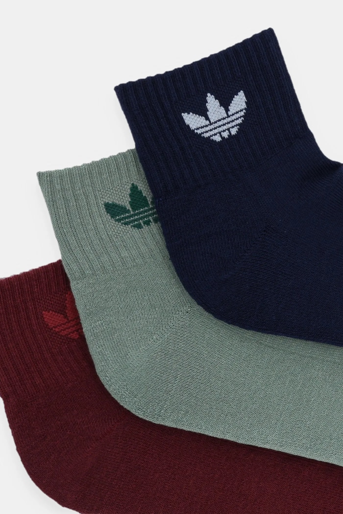 adidas Originals zokni 3 pár JI9495 burgundia SS26