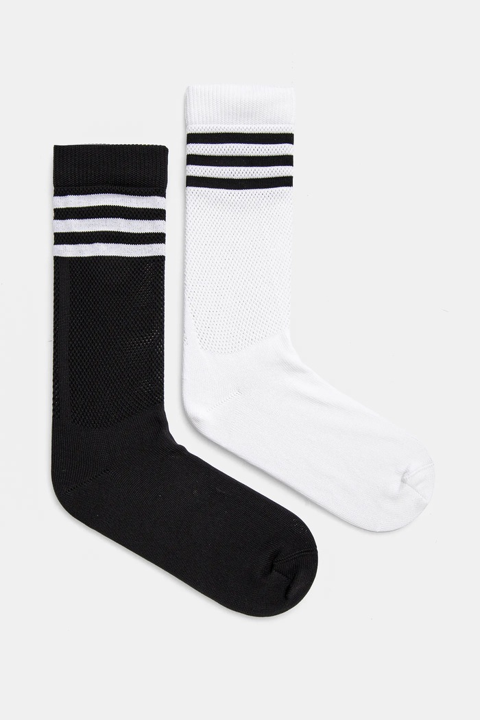 Nogavice adidas Originals 2-pack Visoke nogavice bela JC8626