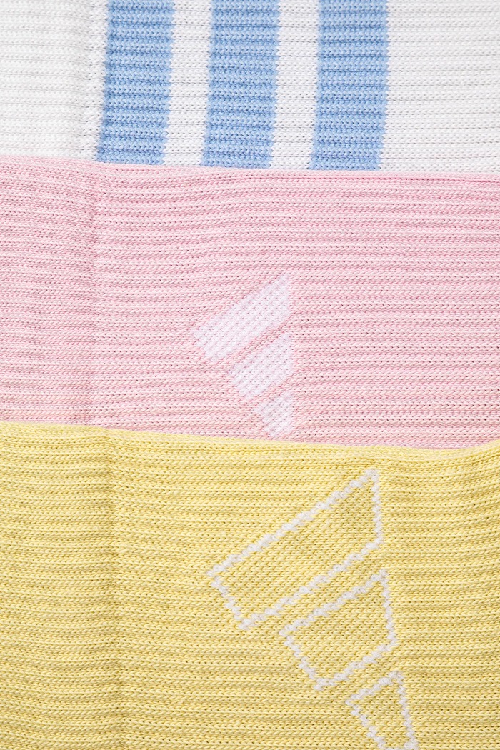 Ponožky adidas 3-pack JN6532 bílá SS25
