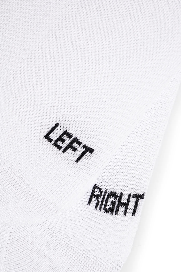 VETEMENTS socks Logo UA66SO100W white SS25