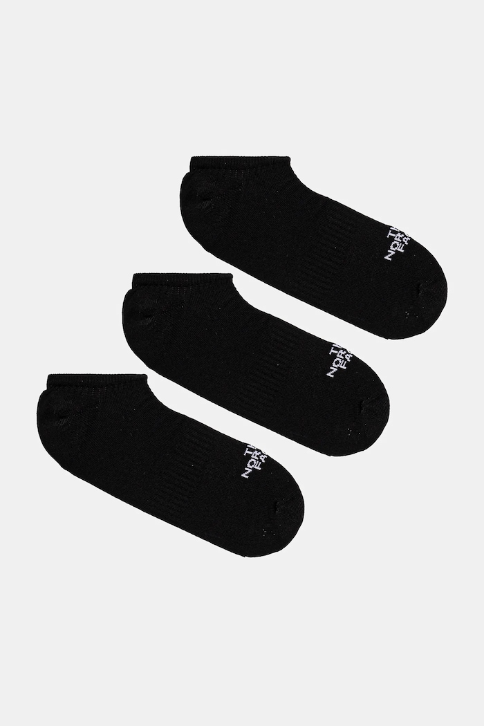 Čarape The North Face 3-pack niske čarape crna NF0A8BRAJK31