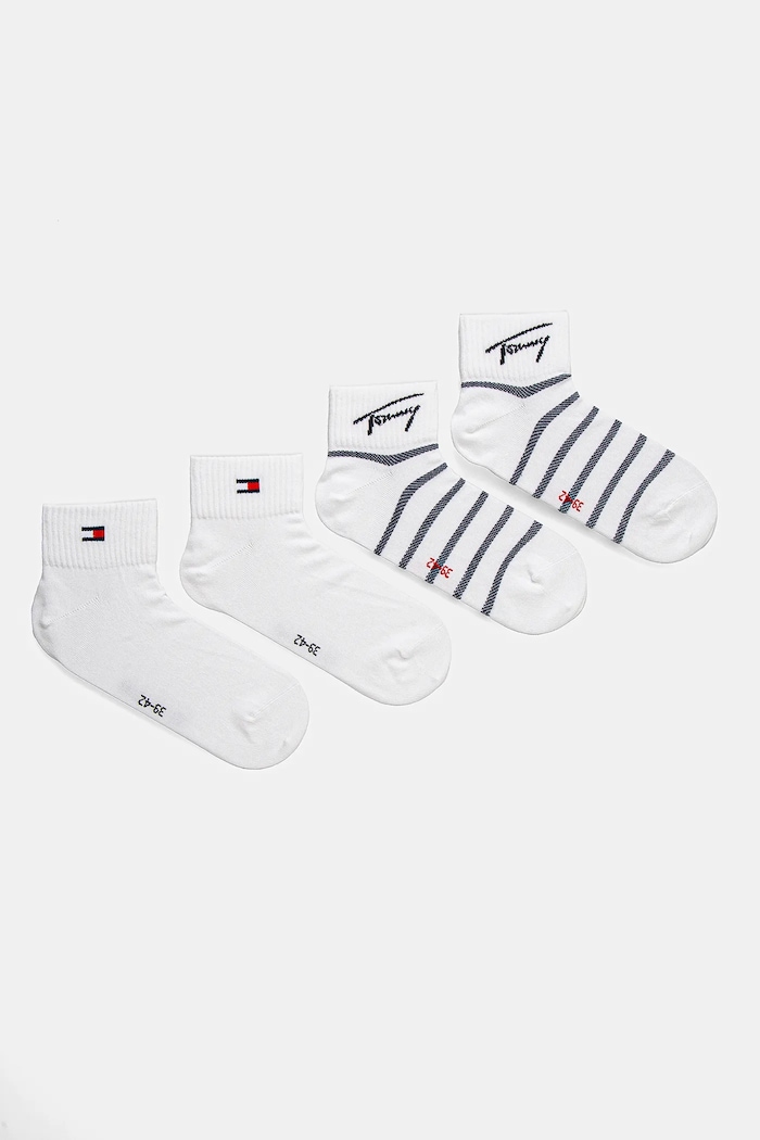 Tommy Jeans Ponožky Tommy Jeans 4-pak biela 701235904