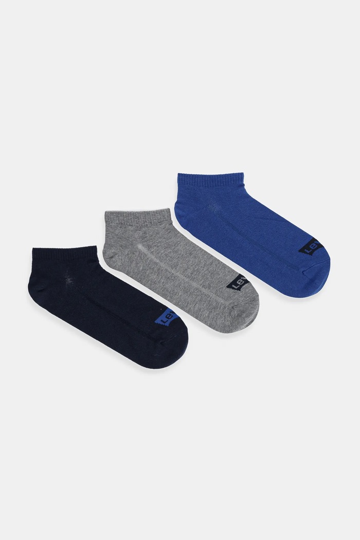 Levi's sosete 3-pack sosete scurte albastru 37157.1193