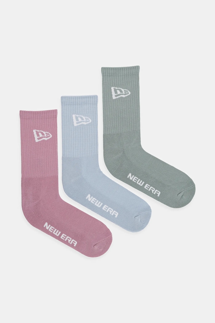 New Era skarpetki 3-pack skarpetki długie multicolor 60595131