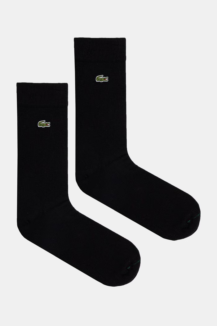 Lacoste skarpetki 2-pack skarpetki długie czarny RA3147