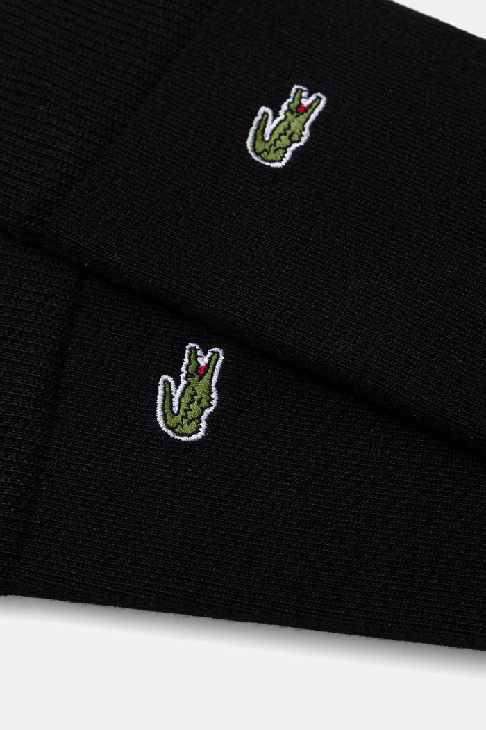 Lacoste skarpetki 2-pack RA3147 czarny SS26