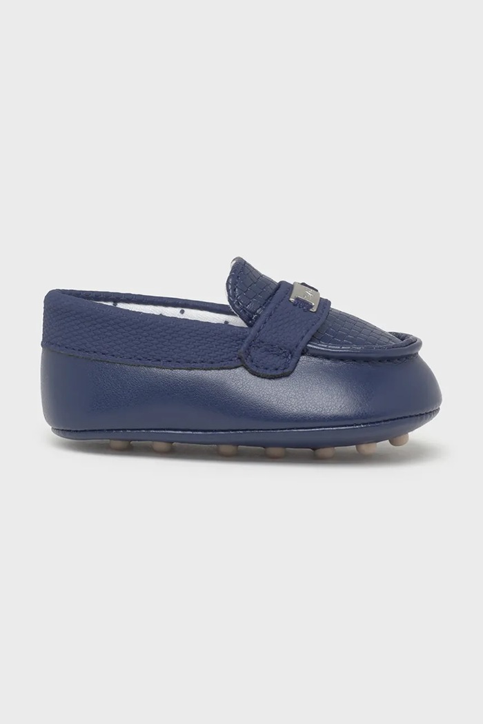 Βρεφικά παπούτσια Mayoral Newborn 9892.1F.Newborn.PPYH σκούρο μπλε SS25