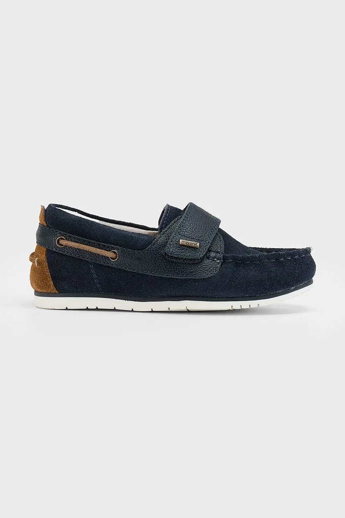 Mayoral mocasini din piele intoarsa bleumarin 43672.81A.Kids.PPYA