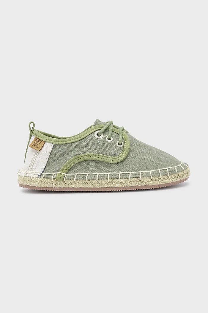 Mayoral Espadrile copii 45682.89C.Kids.PPYA verde SS25