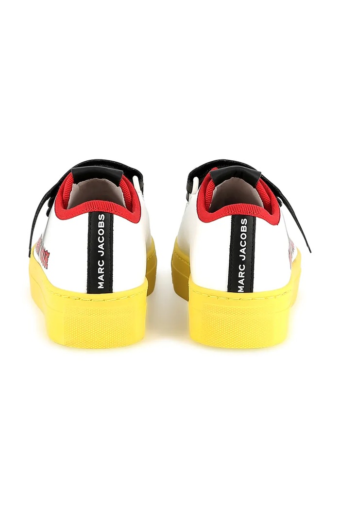 Băieți MARC JACOBS Sneakers din piele W60396.36.37 alb