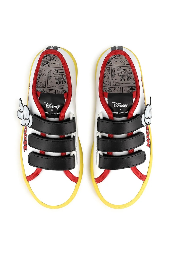 Sneakers din piele MARC JACOBS W60396.36.37 alb