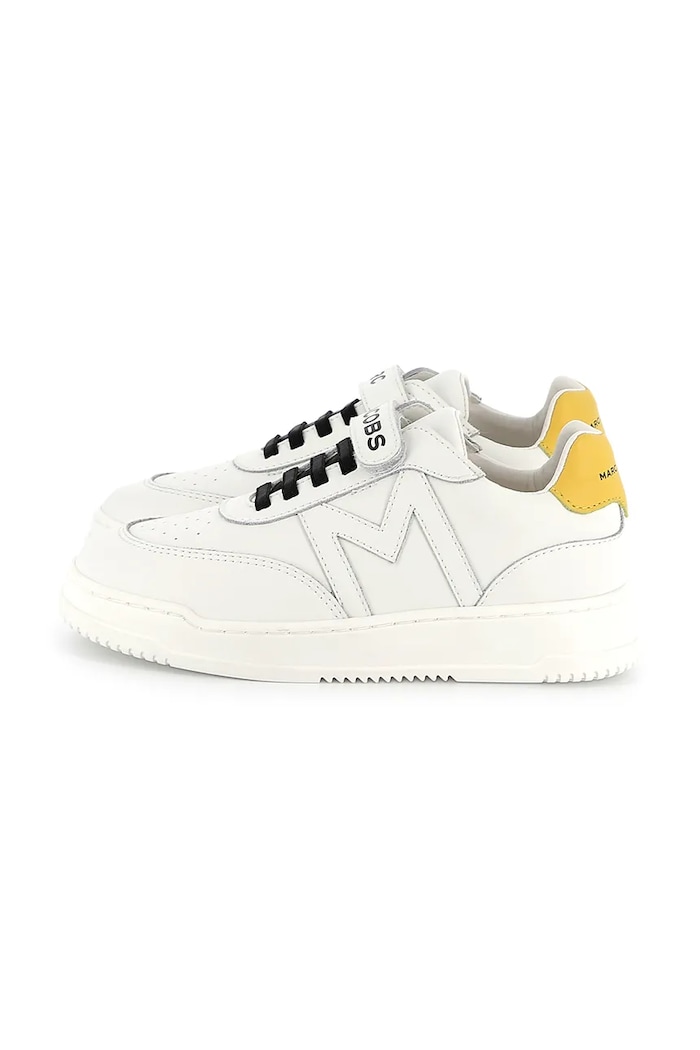 Παιδικά δερμάτινα sneakers Marc Jacobs W60560.27.35 λευκό SS25