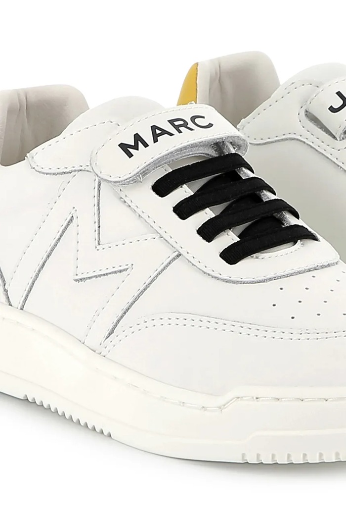 Παιδικά δερμάτινα sneakers Marc Jacobs λευκό W60560.27.35