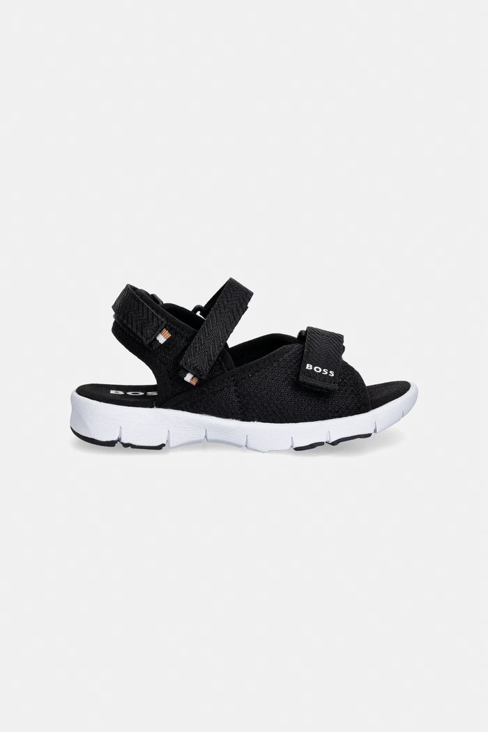 Dječje sandale BOSS J51654.27.35 crna SS25