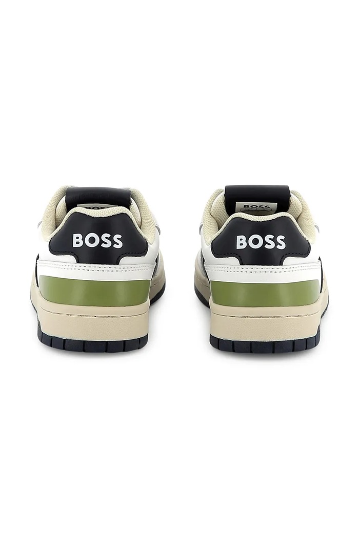 Băieți BOSS Sneakers pentru copii J51659.36.41 alb