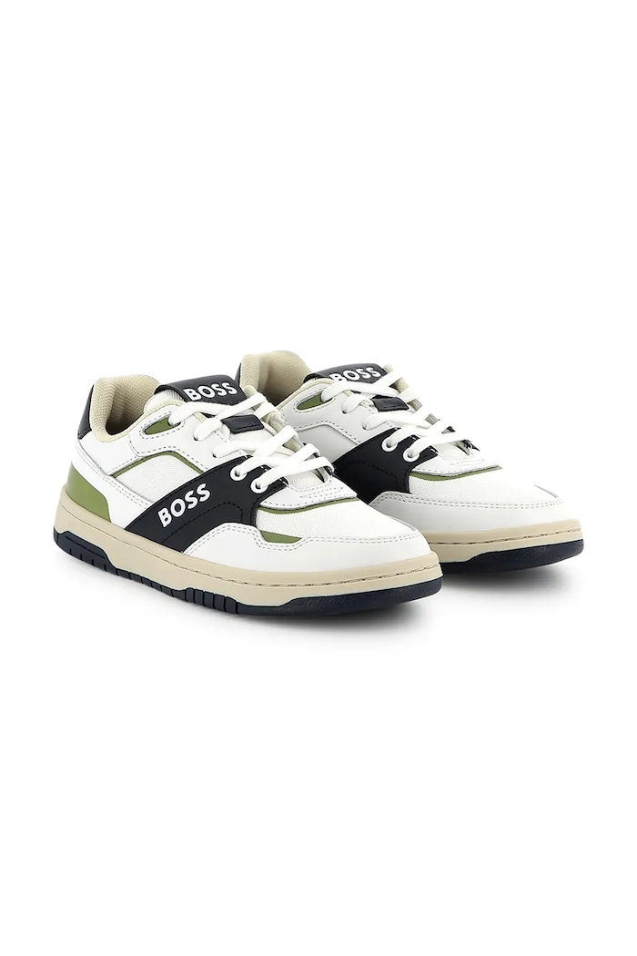 Sneakers pentru copii BOSS alb J51659.36.41
