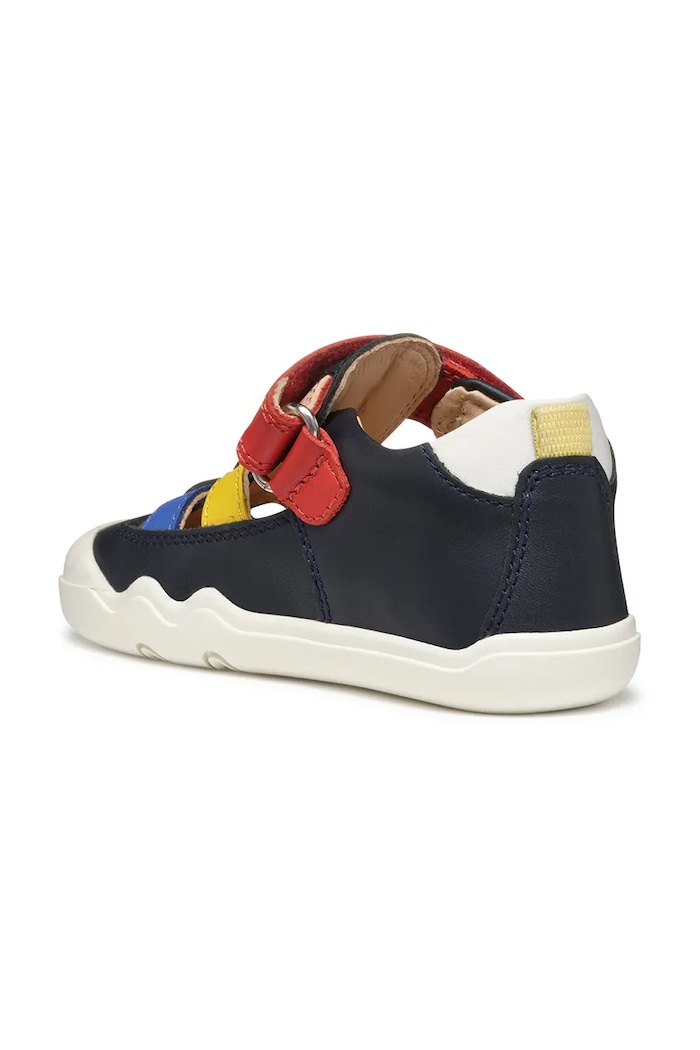 Geox sandały skórzane niemowlęce STEPPIEUP granatowy B555WA.00085