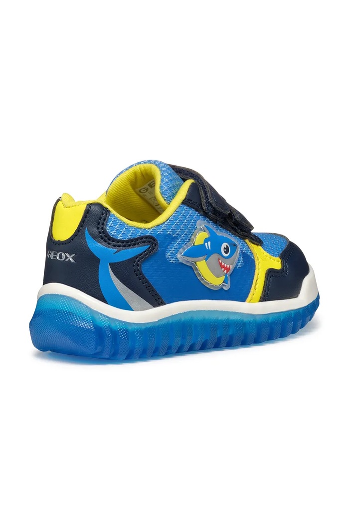 Sneakersy dziecięce LIGHTYLOO Geox B555ZA.0BC14 niebieski