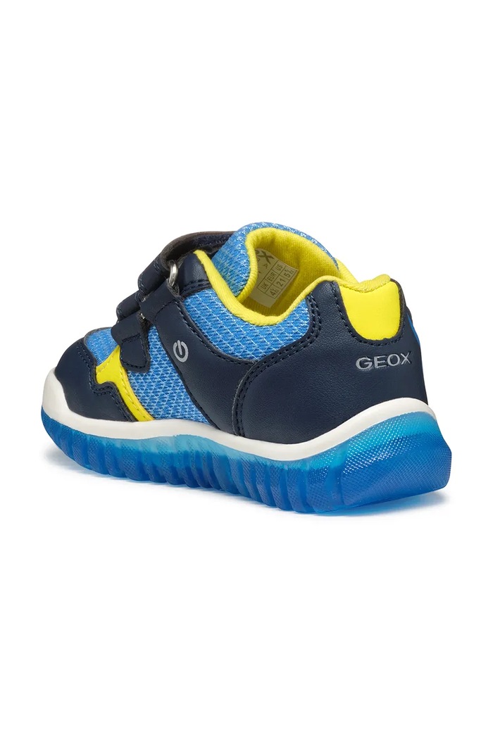 Sneakersy dziecięce LIGHTYLOO Geox niebieski B555ZA.0BC14