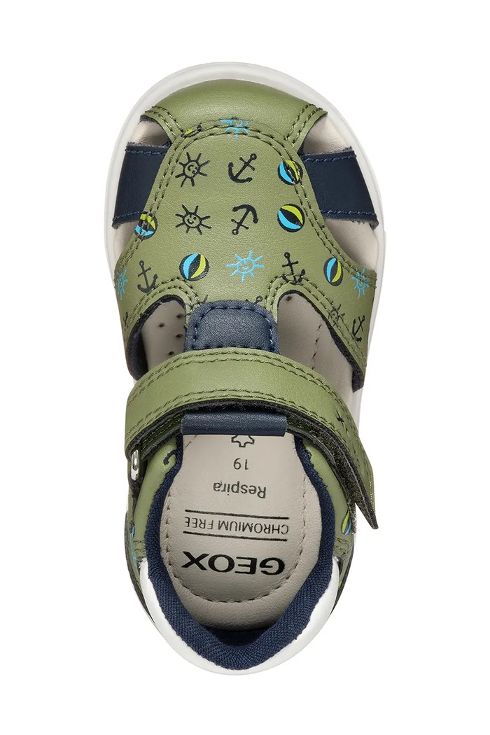 Detské sandále Geox ZAPITO B556EC.05404 zelená